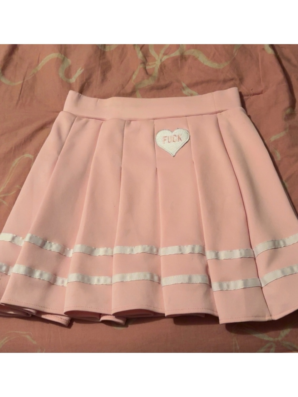 Spencer’s Pastel Pink Pleated Skirt